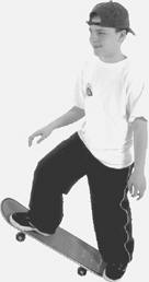 boy skateboarding